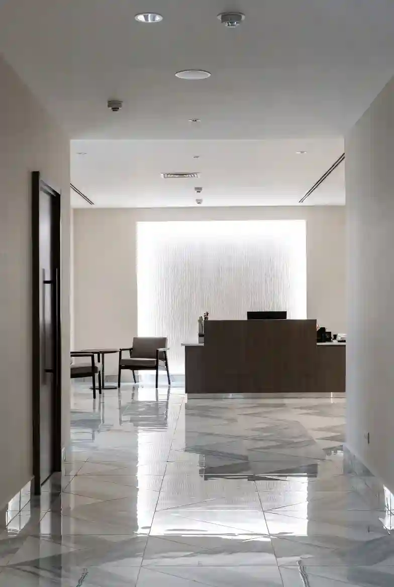 Professional office cleaning result in Garwood, NJ – detailed baseboards and trim