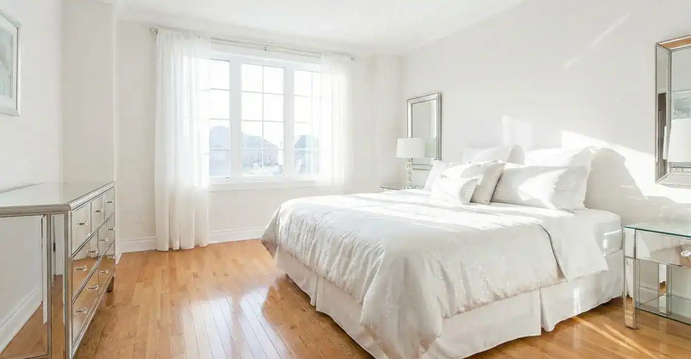 Professional house cleaning result in East Hanover, NJ – polished hardwood floors