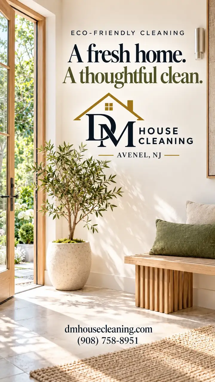 Eco friendly cleaning video from DM House Cleaning in Avenel, NJ