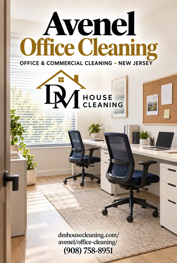 Office cleaning video from DM House Cleaning in Avenel, NJ