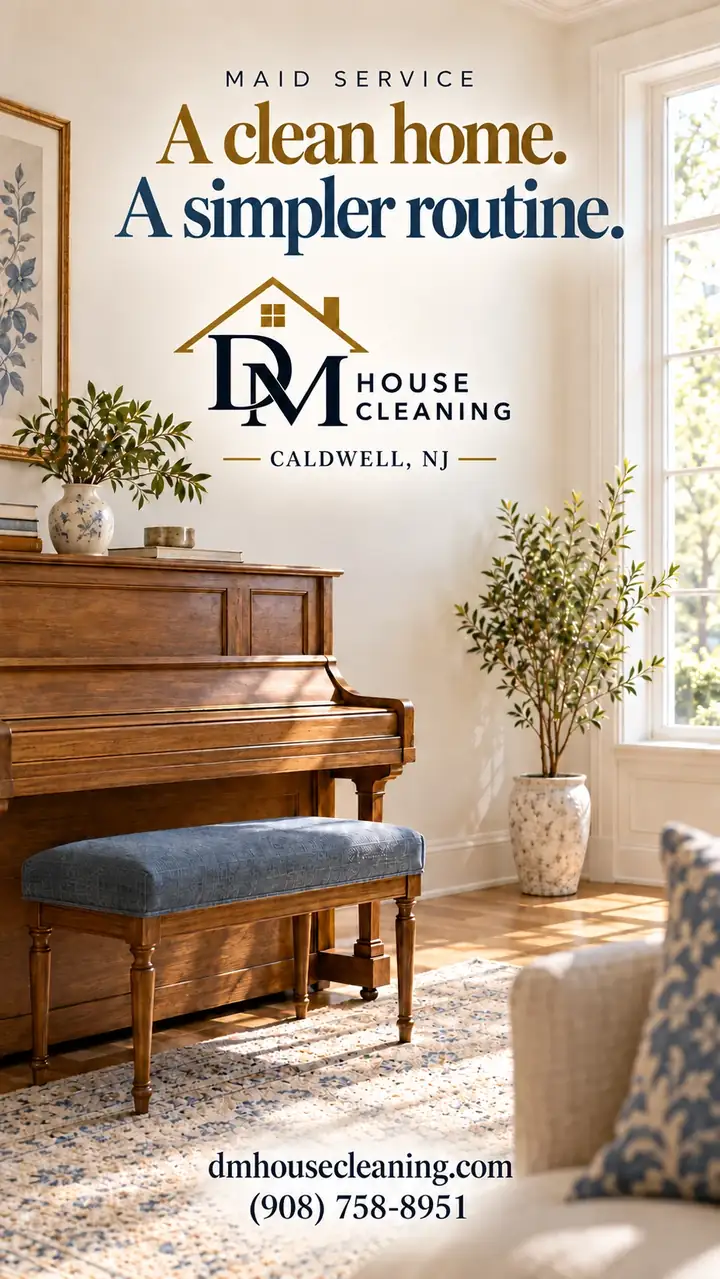 Maid service video from DM House Cleaning in Caldwell, NJ