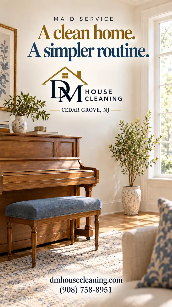 Maid service video from DM House Cleaning in Cedar Grove, NJ