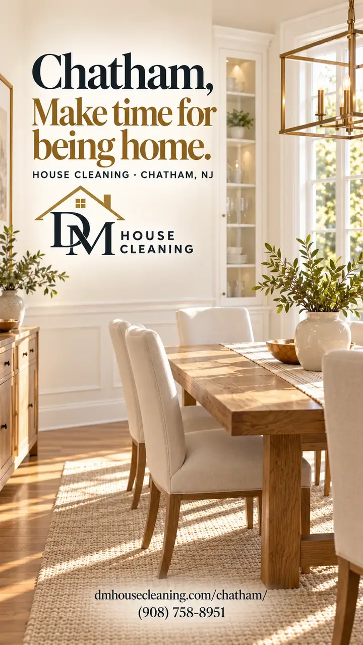 House cleaning video from DM House Cleaning in Chatham, NJ