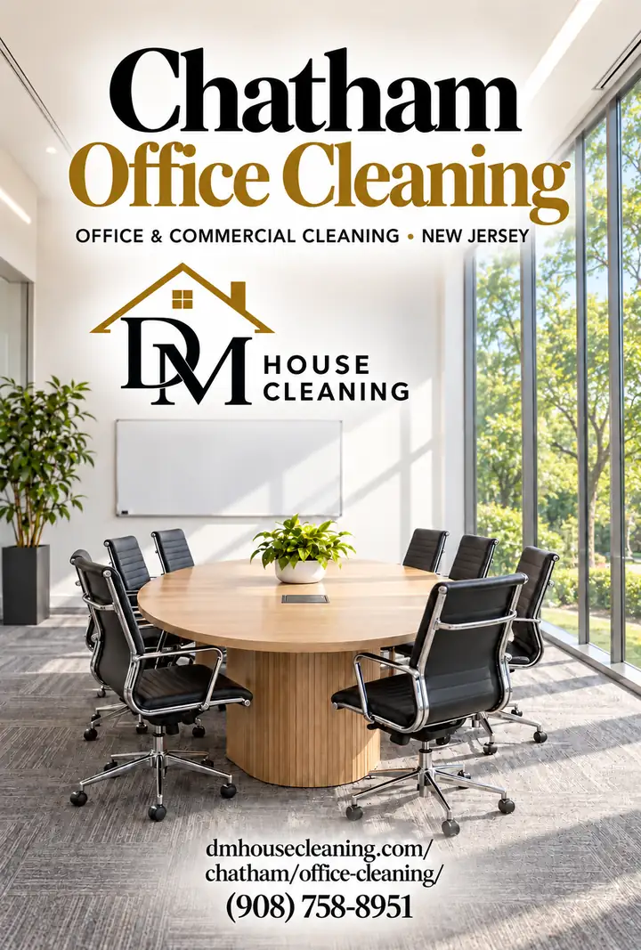 Office cleaning video from DM House Cleaning in Chatham, NJ