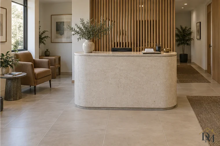 Reception area, view B