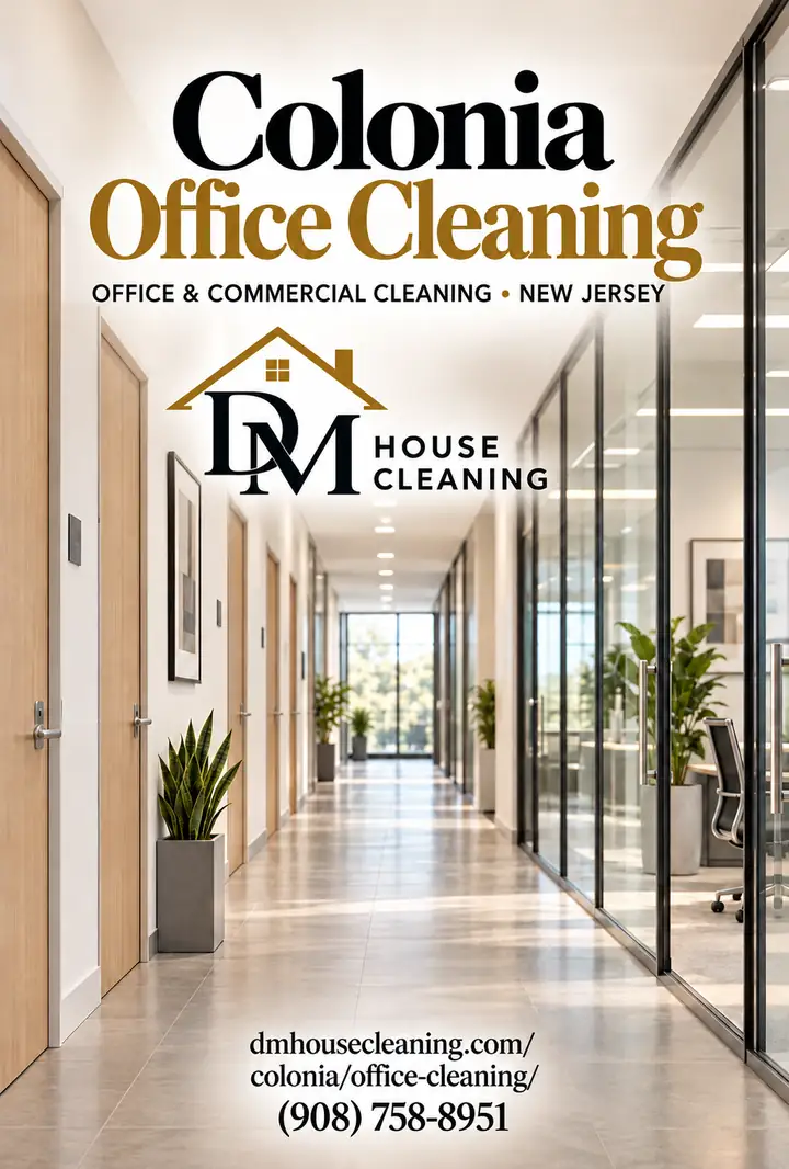 Office cleaning video from DM House Cleaning in Colonia, NJ