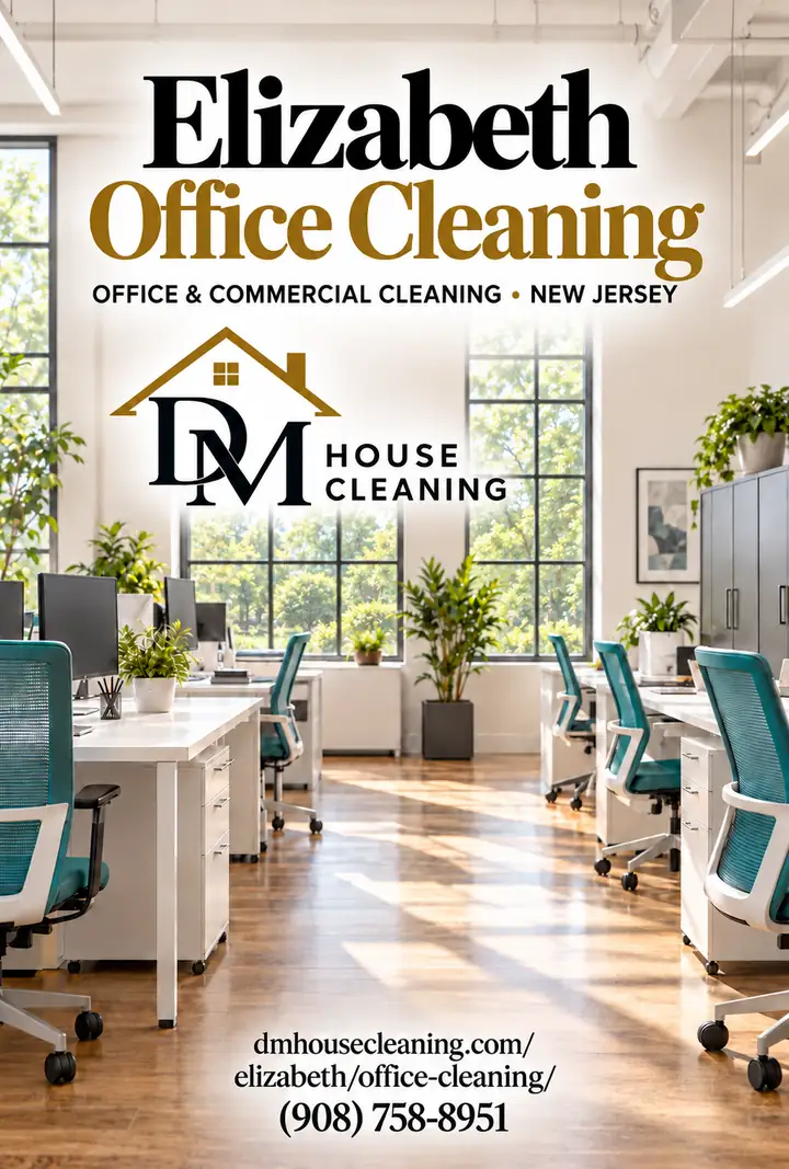 Office cleaning video from DM House Cleaning in Elizabeth, NJ