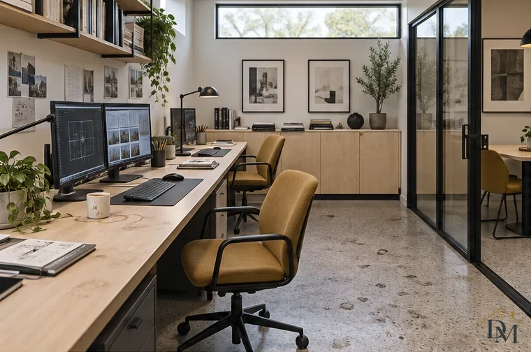 Shared workspace, view A