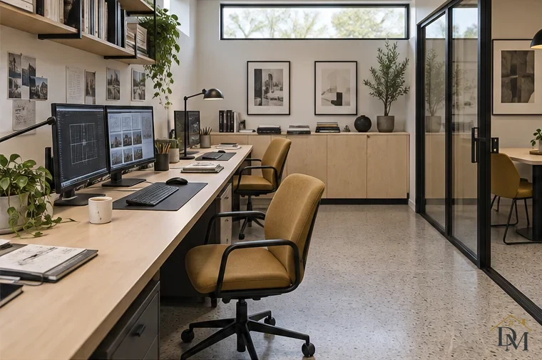 Shared workspace, view B