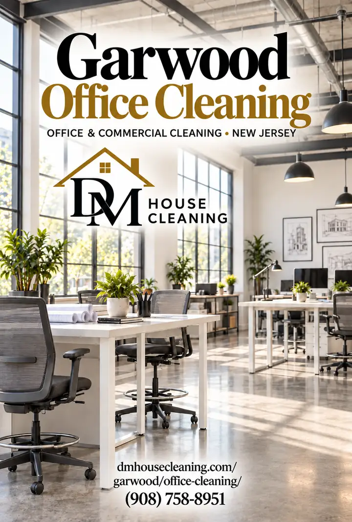 Office cleaning video from DM House Cleaning in Garwood, NJ