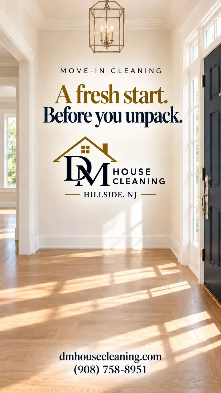 Move in cleaning video from DM House Cleaning in Hillside, NJ