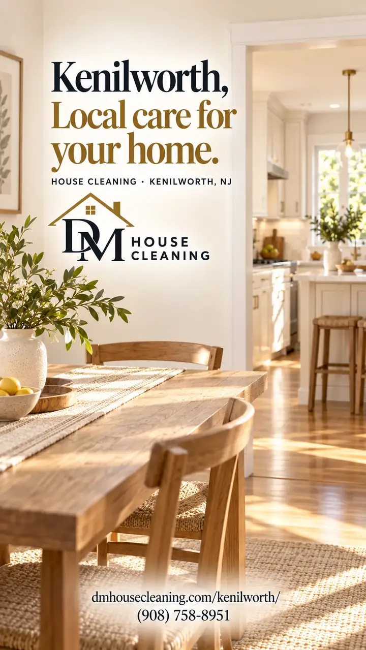 House cleaning video from DM House Cleaning in Kenilworth, NJ