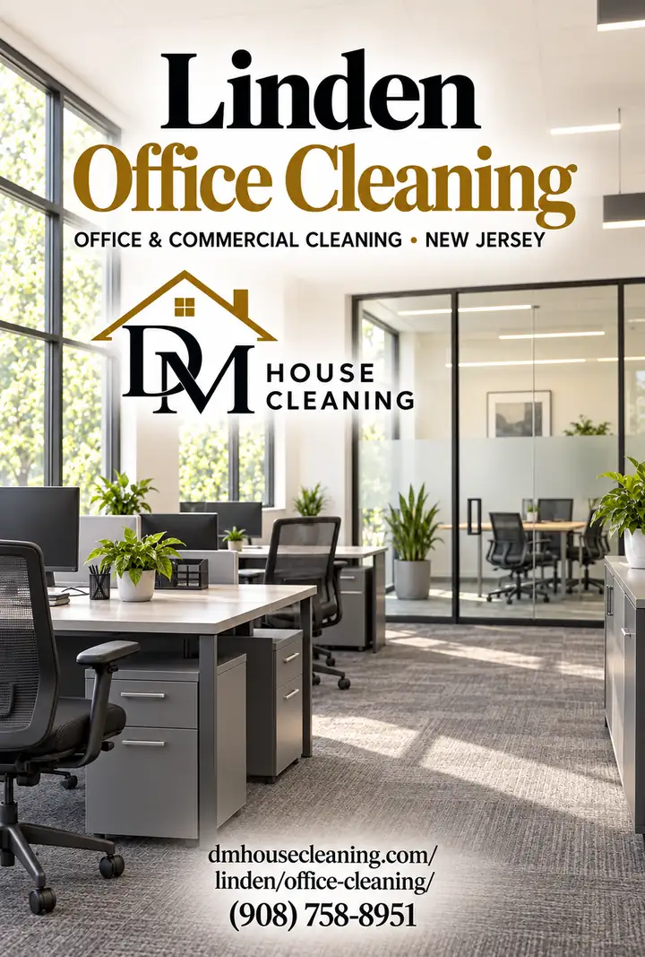 Office cleaning video from DM House Cleaning in Linden, NJ