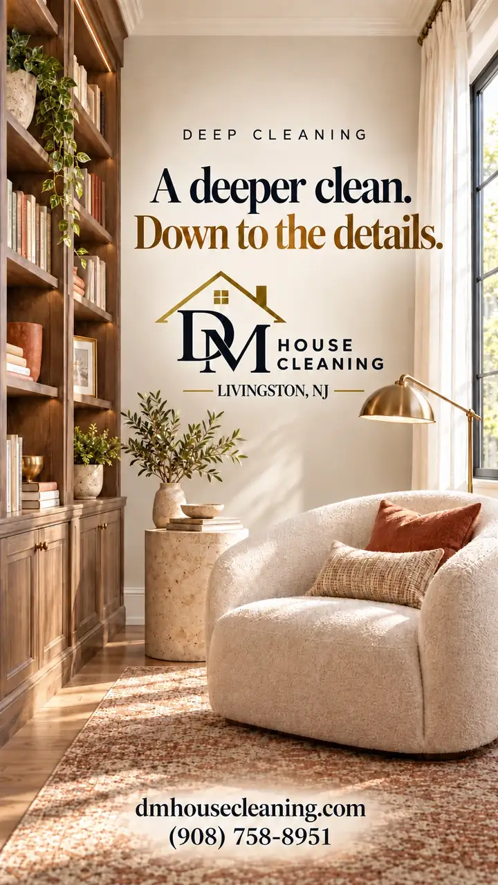 Deep cleaning video from DM House Cleaning in Livingston, NJ