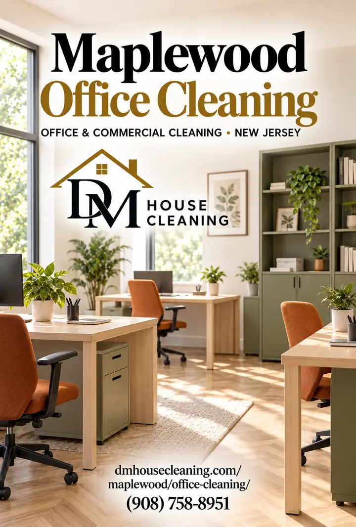 Office cleaning video from DM House Cleaning in Maplewood, NJ
