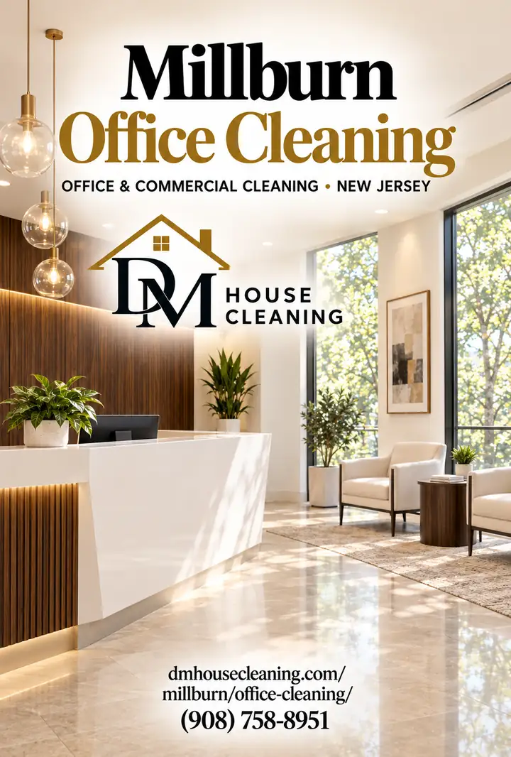 Office cleaning video from DM House Cleaning in Millburn, NJ