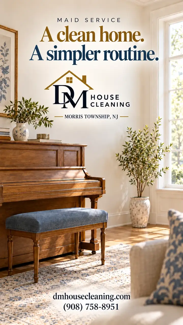 Maid service video from DM House Cleaning in Morris Township, NJ