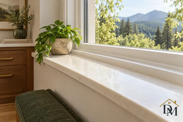 Kitchen sink with a curved faucet under a window, scrubbed and the faucet polished in your unit.