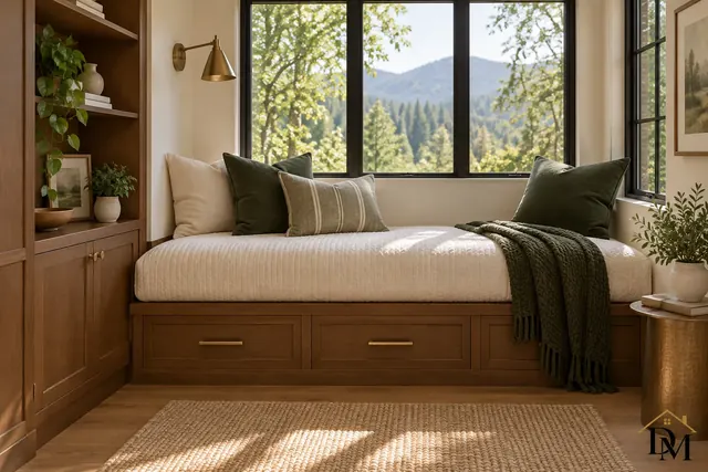 Sunroom with wicker seating and large windows, dusted when your unit has an enclosed porch.