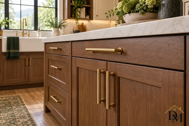 Kitchen sink with a curved faucet under a window, scrubbed each visit; dishes are not included.