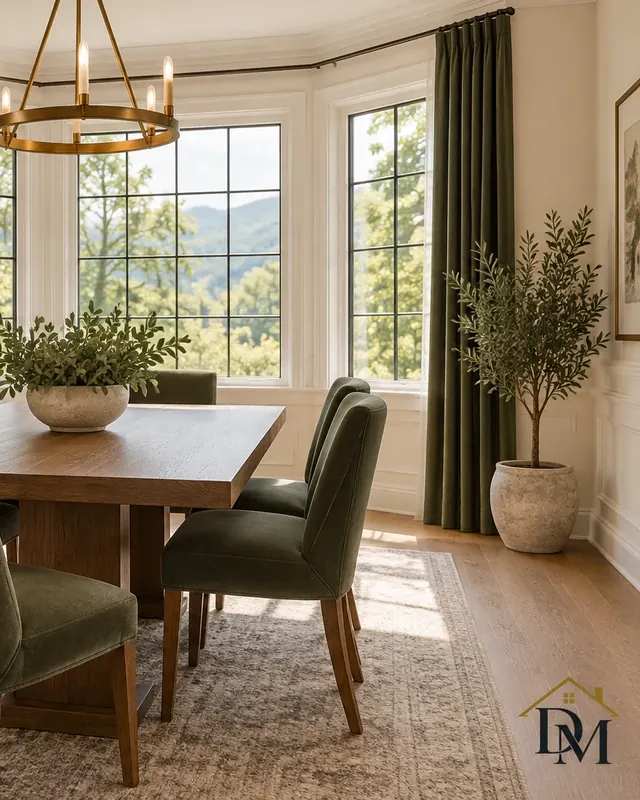 Empty study with built-in shelves — move-in cleaning in Mountainside