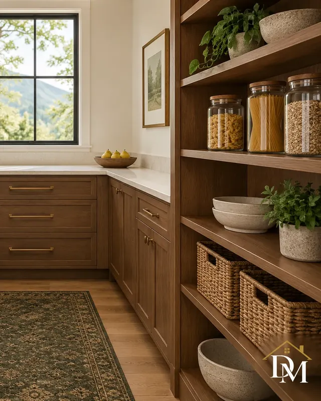 Carpeted stairs and clear landing — move-in cleaning in Mountainside