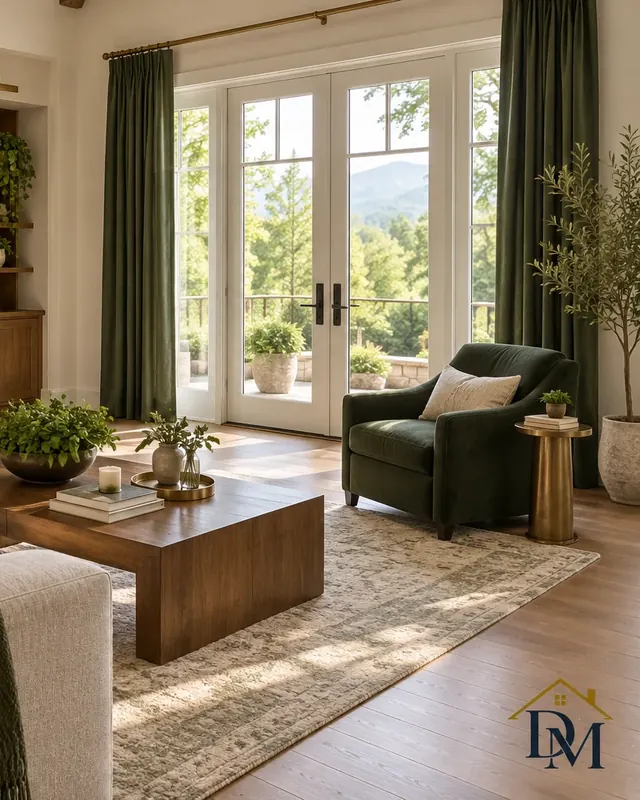 Clear entrance hall with staircase — move-in cleaning in Mountainside