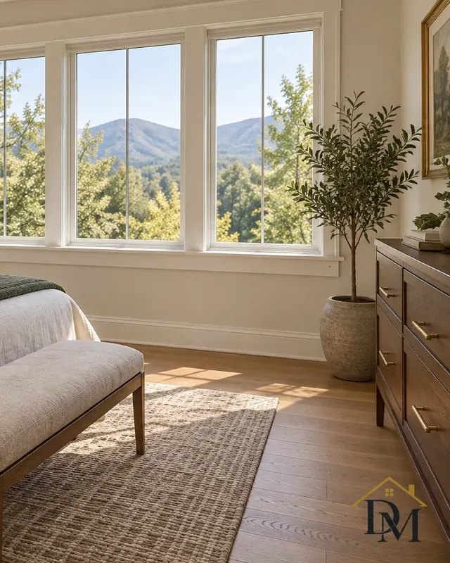 Empty dining zone — move-out cleaning in Mountainside