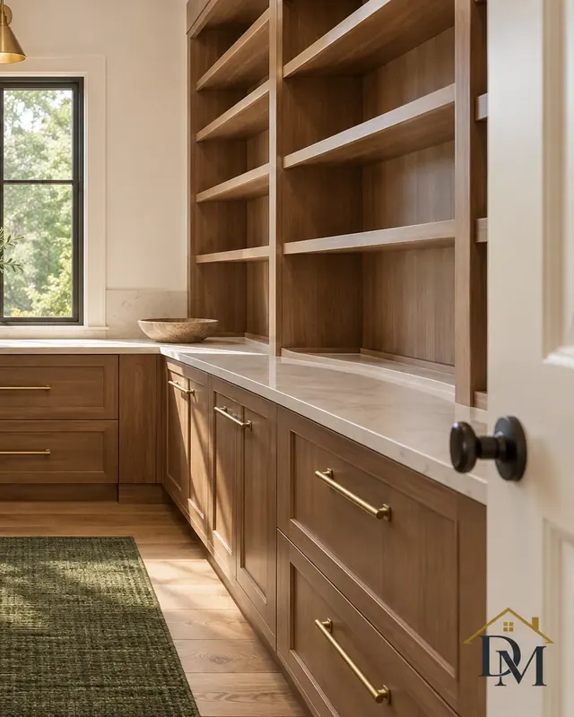 Empty blue bedroom floor — move-out cleaning in Mountainside