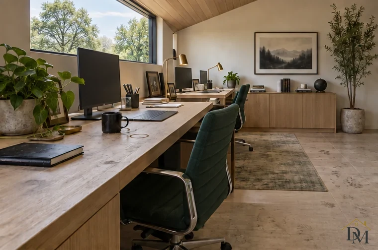Shared workspace, view A