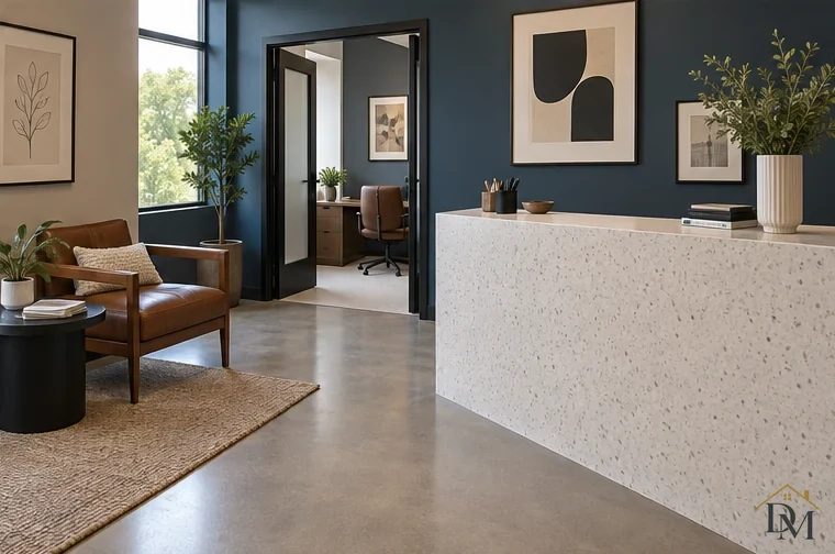 Reception area, view B