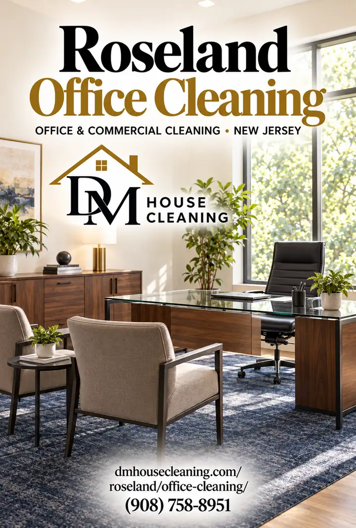 Office cleaning video from DM House Cleaning in Roseland, NJ