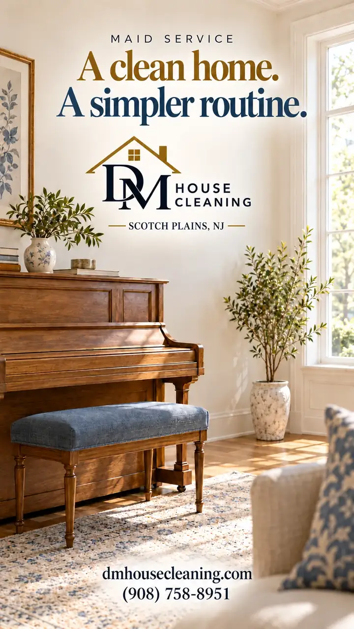 Maid service video from DM House Cleaning in Scotch Plains, NJ