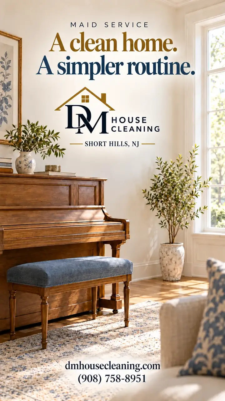 Maid service video from DM House Cleaning in Short Hills, NJ