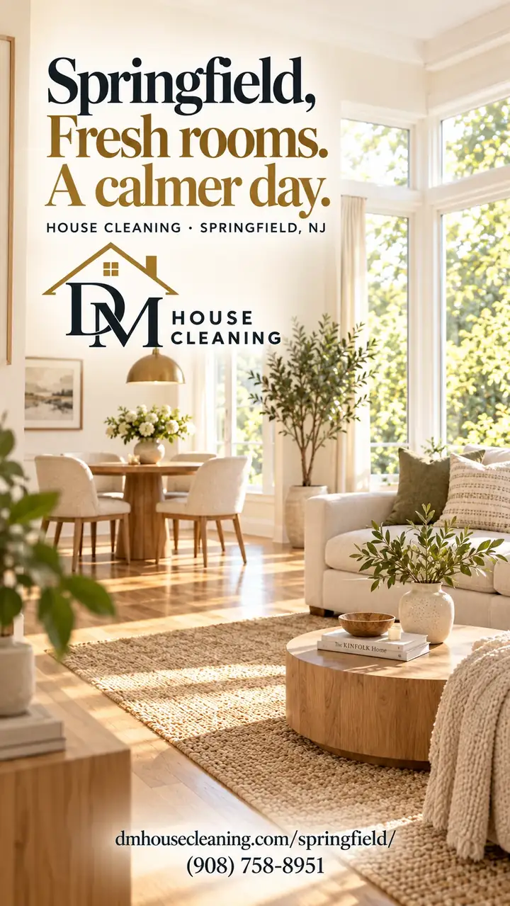 House cleaning video from DM House Cleaning in Springfield, NJ