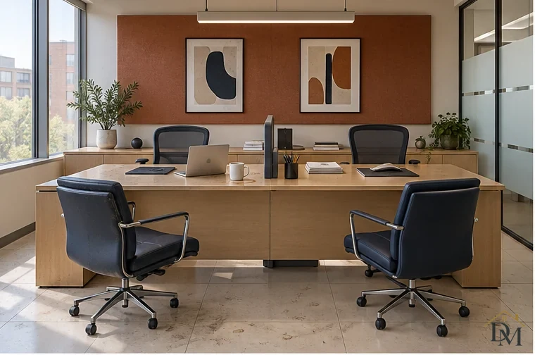 Shared workspace, view A