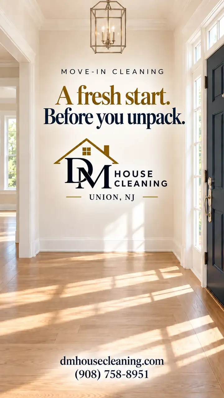 Move in cleaning video from DM House Cleaning in Union, NJ