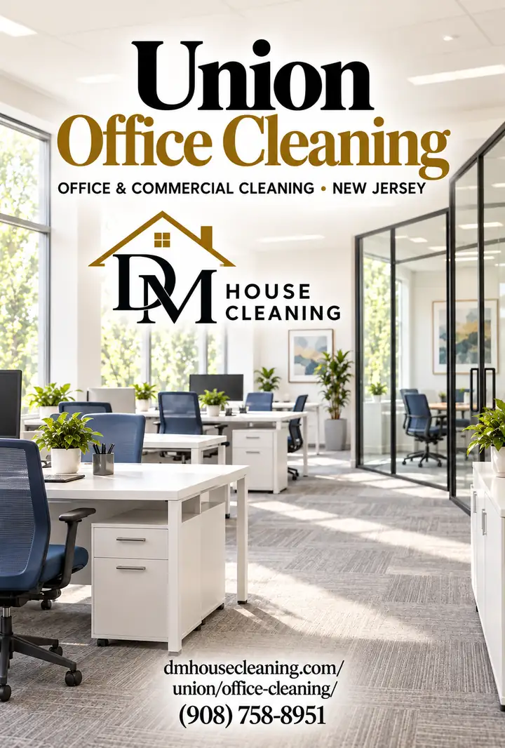 Office cleaning video from DM House Cleaning in Union, NJ