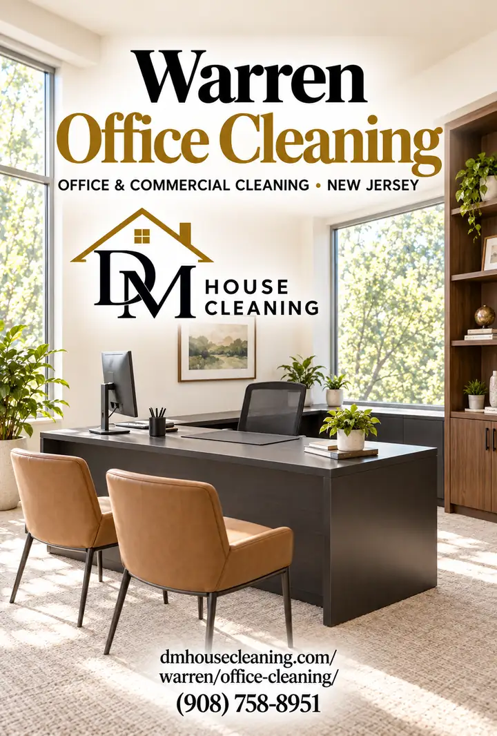 Office cleaning video from DM House Cleaning in Warren, NJ