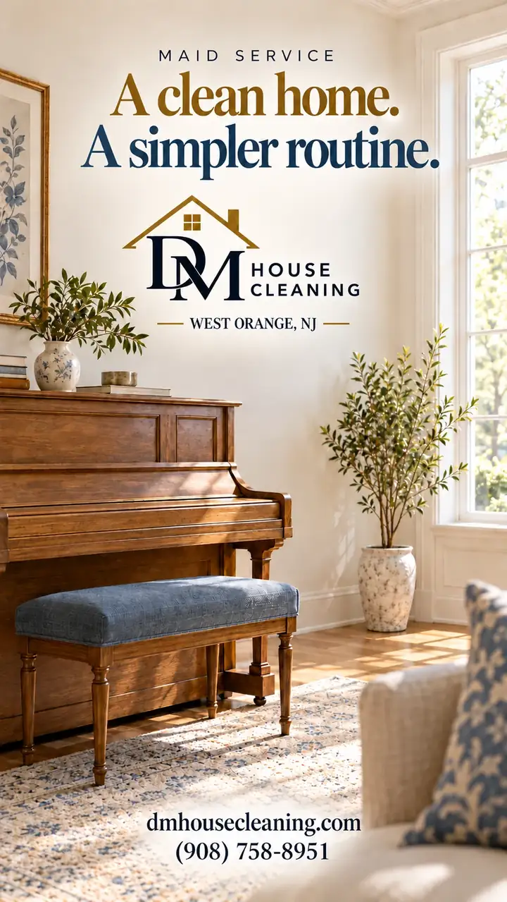Maid service video from DM House Cleaning in West Orange, NJ