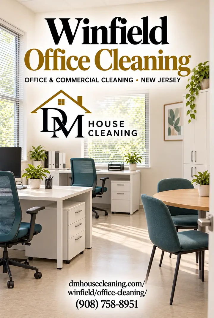 Office cleaning video from DM House Cleaning in Winfield, NJ
