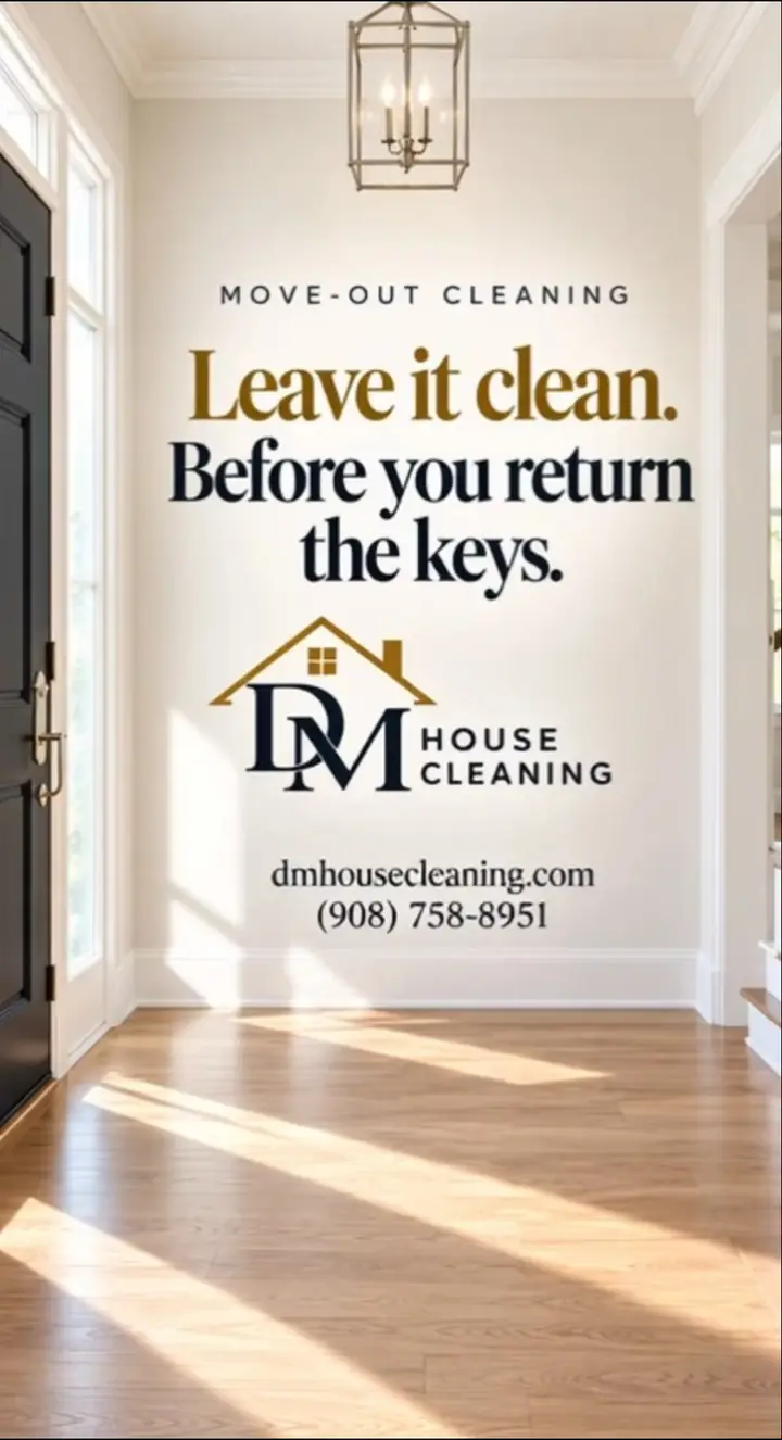 Move-Out Cleaning by DM House Cleaning in New Jersey