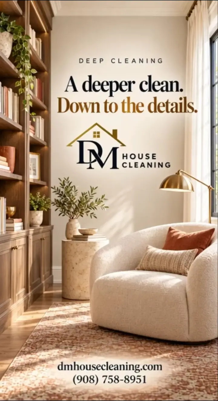 Deep Cleaning by DM House Cleaning in New Jersey