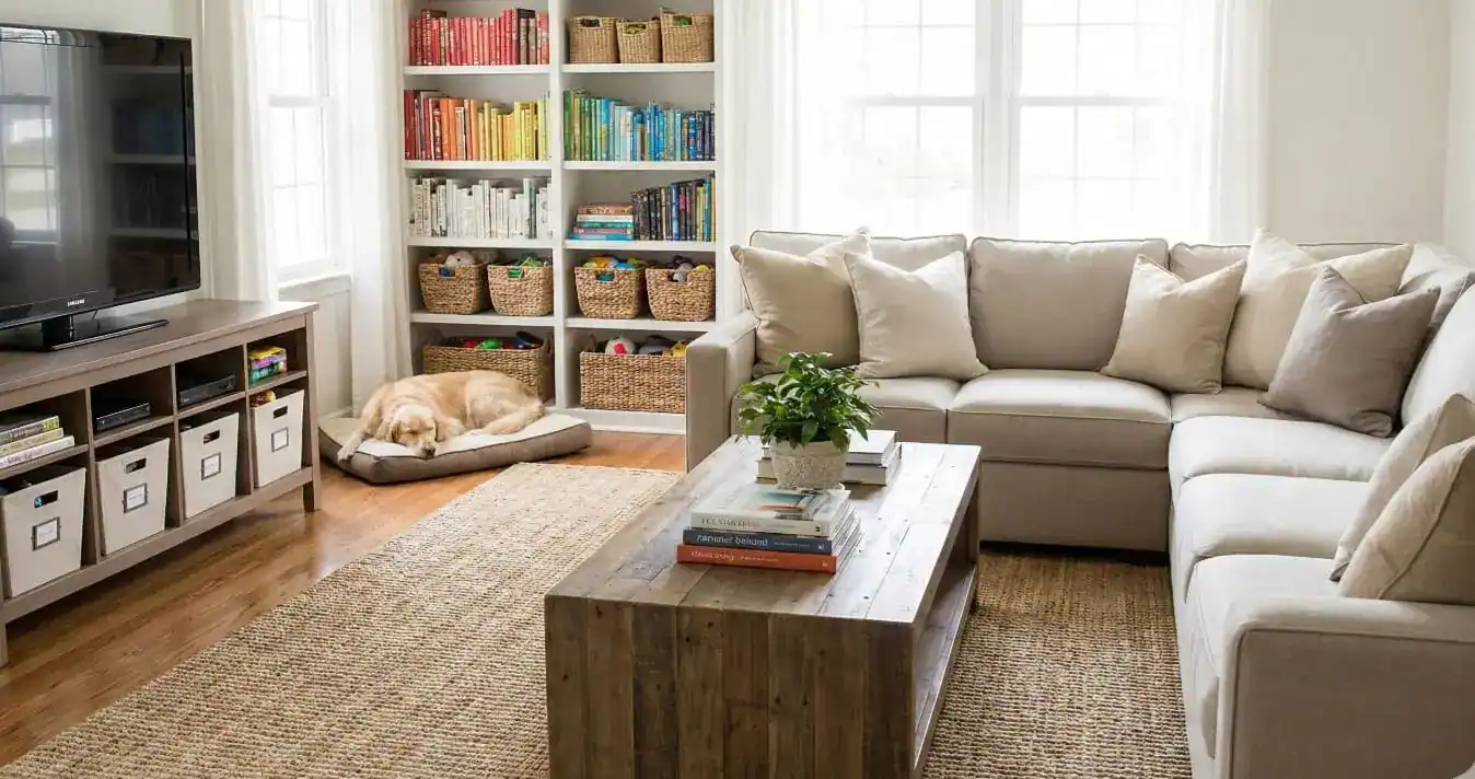 Professional house cleaning result in Short Hills, NJ – fresh home interior