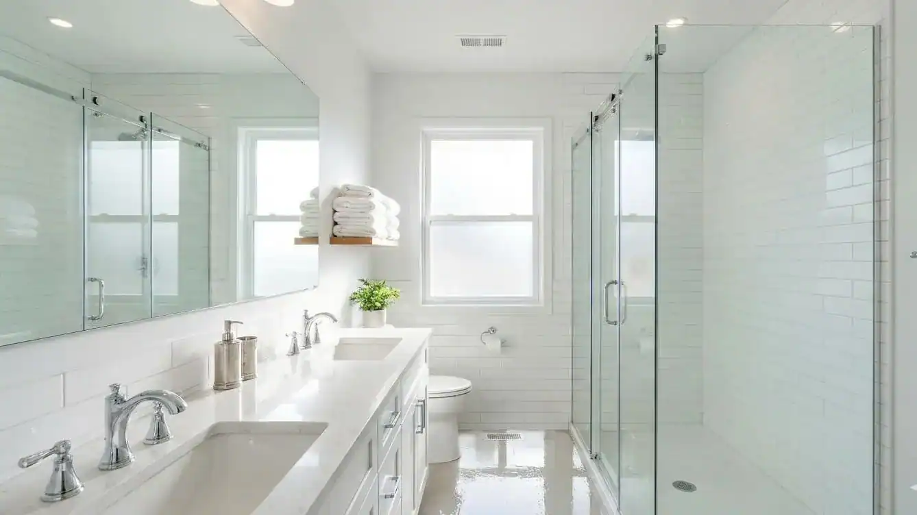 Professional house cleaning result in Verona, NJ – pristine living room